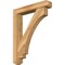 Ekena Millwork Imperial Craftsman Rough Sawn Bracket w/ Offset Brace, Western Red Cedar, 6"W x 32"D x 40"H BKT0604X32X40IMP04RWR - alternate 1
